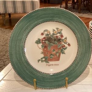 Set of (4) Wedgwood “Sarah’s Garden” Salad Plates